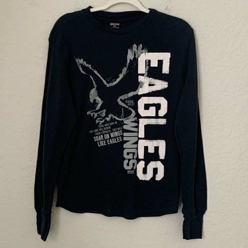 Men’s Kerusso Christian Thermal Shirt Long Sleeves Men’s Size L